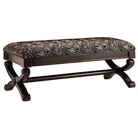 Accent Bench w/ Upholstered Seat